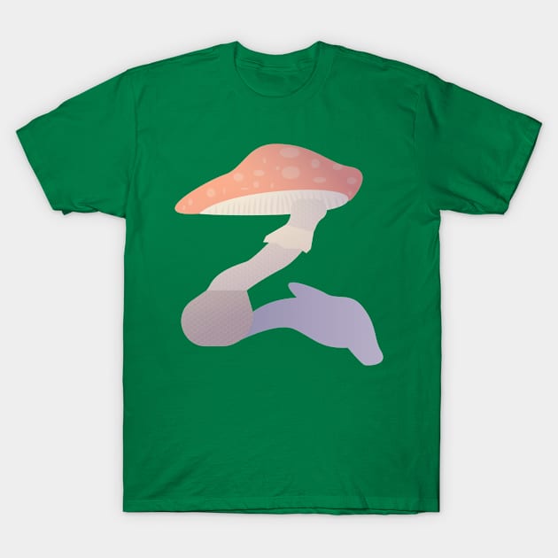 Z mushroom T-Shirt by TIERRAdesigner